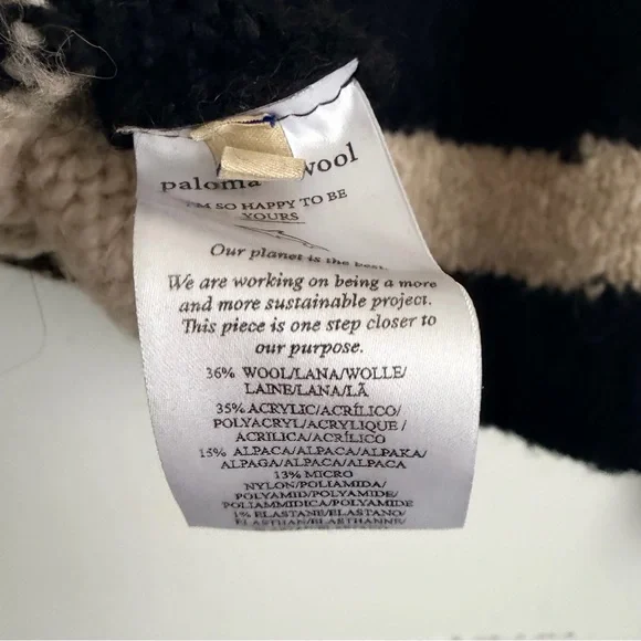 Paloma Wool Twister Sweater - Black/White - Picture 5 of 8